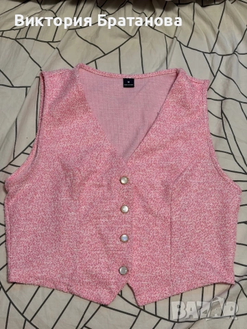 НОВ розов блейзър сако