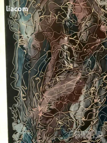 НИКОЛА ЕНЕВ акрил/платно 92/73, снимка 4 - Картини - 50178363