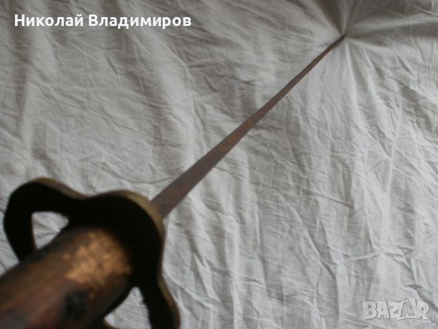 Самурайски меч стар и с надпис сабя, снимка 6 - Ножове - 45325665