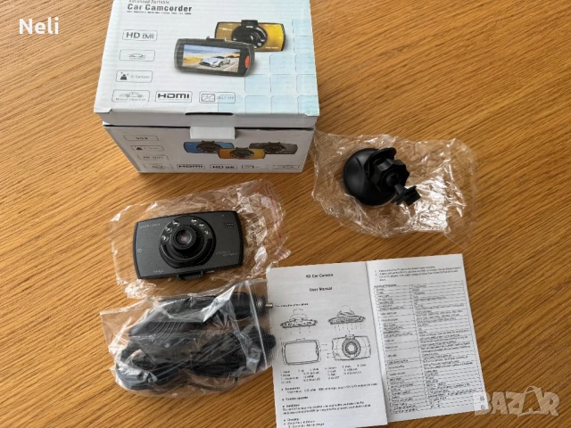 НОВ ВИДЕОРЕГИСТРАТОР ЗА КОЛА FULL HD 1080p