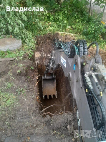 Услуги с багер 6 тона, бобкат и самосвал. Мулчер, чук., снимка 9 - Други ремонти - 53288415