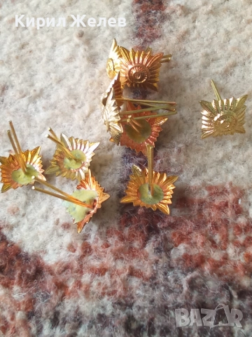 Лот военни вензели 10 броя 51958, снимка 5 - Антикварни и старинни предмети - 52174732