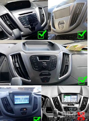 Мултимедия, за Ford Transit 2015, Двоен дин, Android, Навигация, дисплей, Андроид плеър, снимка 7 - Аксесоари и консумативи - 45913292