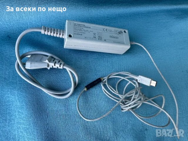 ОРИГИНАЛНО Зарядно Nintendo Wii U , снимка 2 - Аксесоари - 47501079