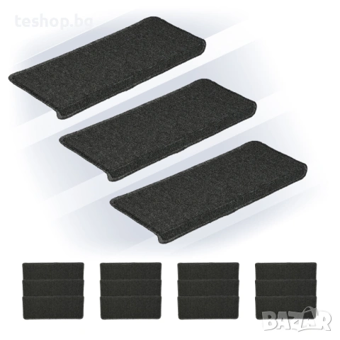 Комплект от 15 правоъгълни стелки за стълби, снимка 2 - Изтривалки - 53735065