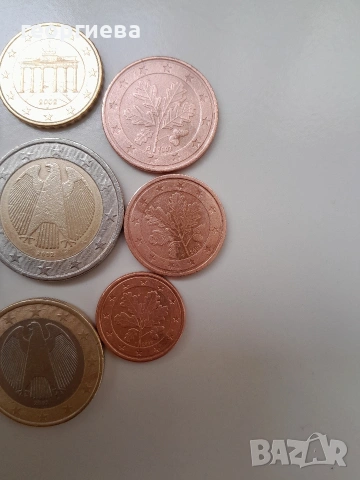 монети 2002 Германия, снимка 3 - Нумизматика и бонистика - 53690880