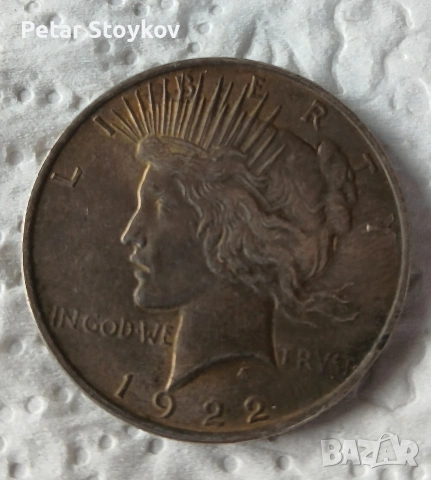 Стара сребърна монета., снимка 4 - Нумизматика и бонистика - 53086846