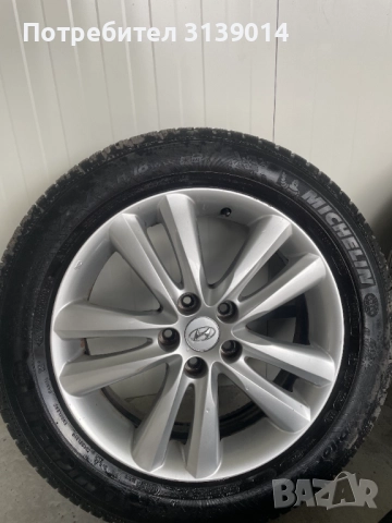 Джанти с гуми - Hyundai 5х114.3 - Kia, Mazda, Toyota, Honda, снимка 3 - Гуми и джанти - 52966436