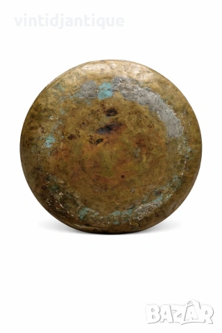 Антична медна кашпа, снимка 4 - Антикварни и старинни предмети - 53936105