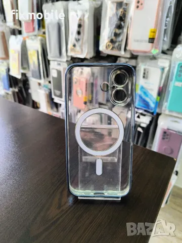 Apple iPhone 16 Силиконов кейс Mag Cover, снимка 4 - Калъфи, кейсове - 49433348