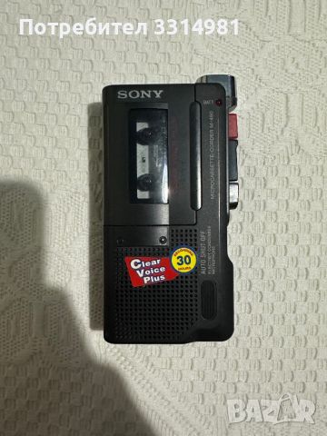 Sony Microcassette-Corder M-450, снимка 1 - Аудиосистеми - 45562908