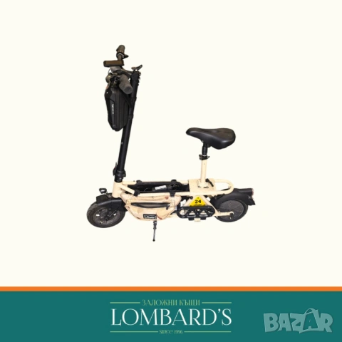 Електрически скутер Urbetter M8 36V, снимка 2 - Велосипеди - 53339494