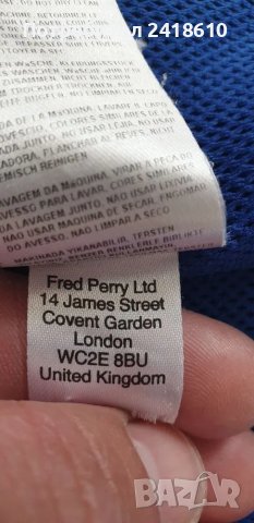 Fred Perry Mens Wind Jacket Size 2XL Пролет - Есен ОРИГИНАЛ! Мъжко Яке!, снимка 12 - Якета - 49647333