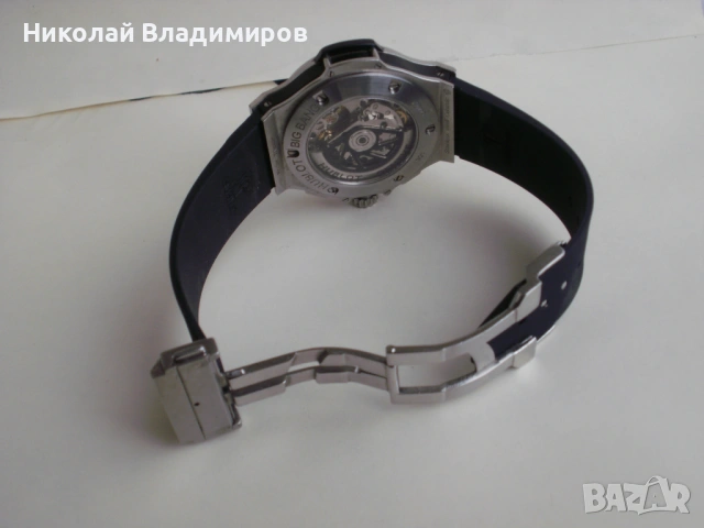 Hublot автомат хронограф chronogra[h мъжки ръчен часовник , снимка 3 - Мъжки - 53486121