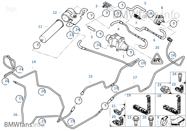 16126756157 Pierburg Дизелова помпа 7.50051.60.0 BMW M57, снимка 2 - Части - 51669942