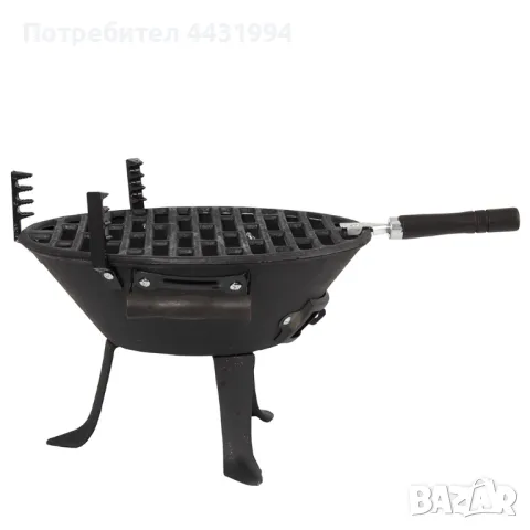 Чугунено барбекю Muhler BQ 024, снимка 2 - Барбекюта - 50348300