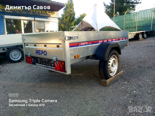 Туристическо, самосвално ремарке REPO DRS до 750kg., снимка 5 - Ремаркета - 51922721