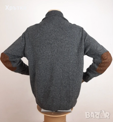 Paul & Shark Yachting - Оригинална мъжка жилетка с цип размер L, снимка 4 - Пуловери - 53011936