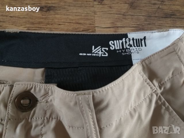  volcom surf n turf hybrid stretch shorts - страхотни мъжки панталони КАТО НОВИ 34, снимка 3 - Къси панталони - 46664292