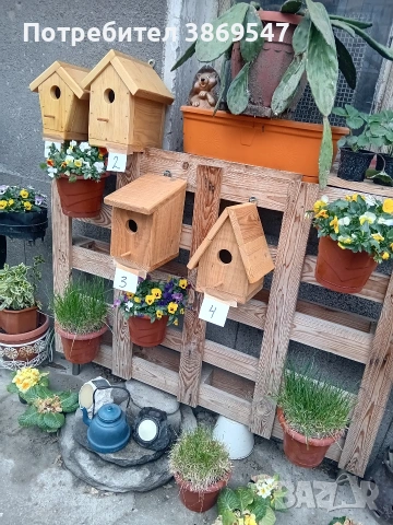 Къщички за птици, снимка 9 - Декорация за дома - 54168607