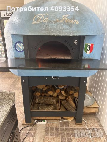 Италиянска Пещ за пица на дърва и газ 120cm вътрешно , снимка 1 - Обзавеждане на кухня - 45673047