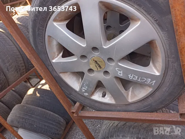 Vectra B 16" алуминиеви джанти , снимка 1 - Гуми и джанти - 47002318