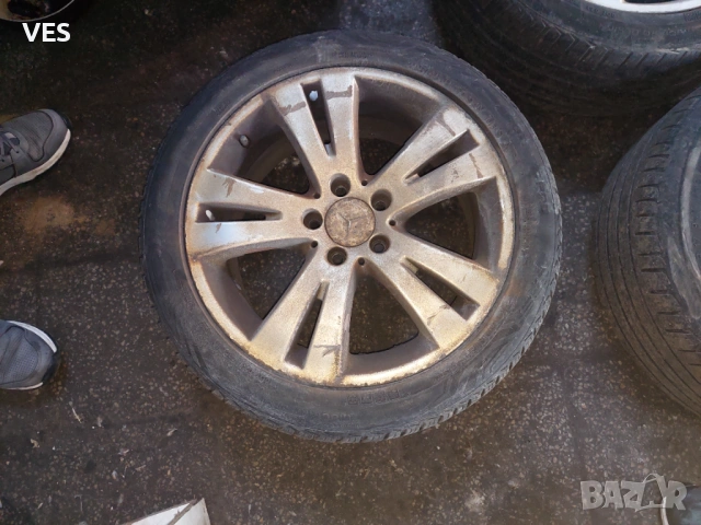 Джанти Мерцедес 17, снимка 2 - Гуми и джанти - 53540967