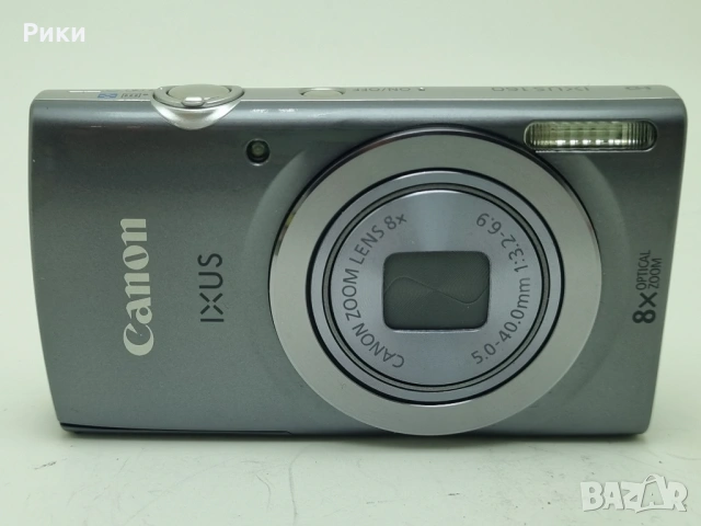 Canon IXUS 160 20.0MP Digital Compact Camera Silver 8x, снимка 3 - Фотоапарати - 53038740