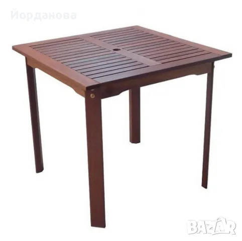 Градински комплект Tirora Muhler Meranti - 5 части, дърво, снимка 4 - Други стоки за дома - 50266298