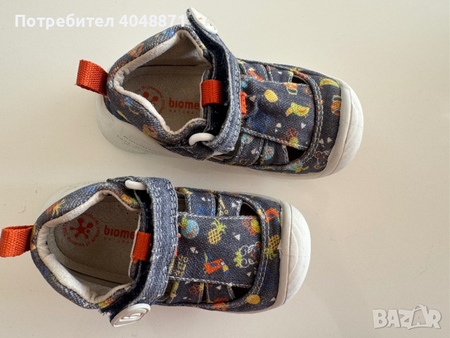 Сандали Biomecanics , снимка 2 - Бебешки обувки - 45026292