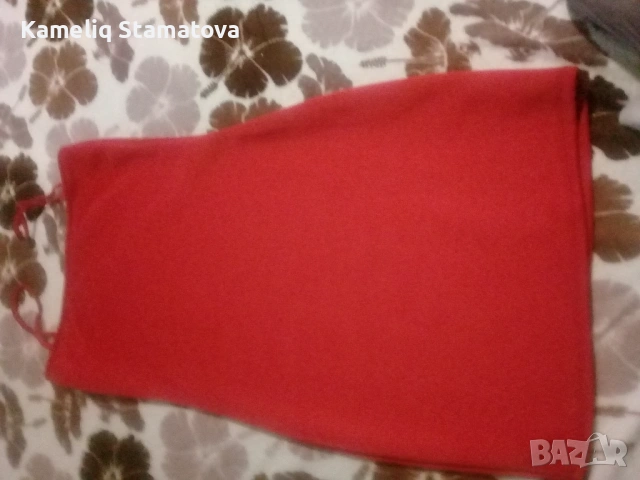 Червена рокля, снимка 3 - Рокли - 53773454