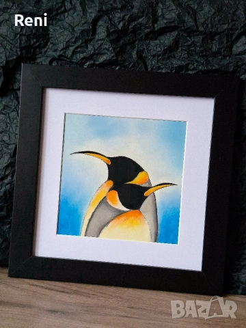 Императорско семейство, картина оригинал, въглен, снимка 3 - Картини - 53924582