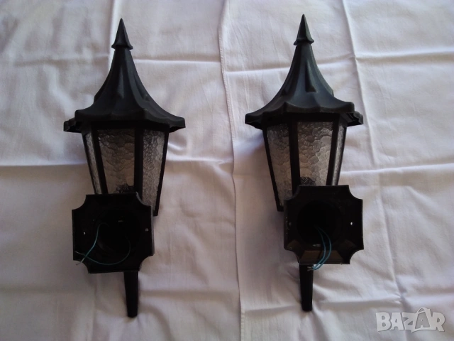 Стенни фенери-2 броя, снимка 3 - Декорация за дома - 54223183