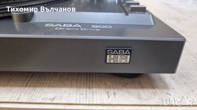 Грамофон SABA PSP-900 Direct Drive Hi-Fi, снимка 6 - Грамофони - 51618441