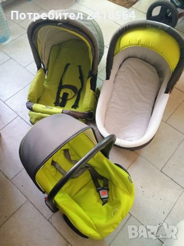 Бебешка количка Zippy Sport 3 в 1, снимка 9 - Детски колички - 46798147