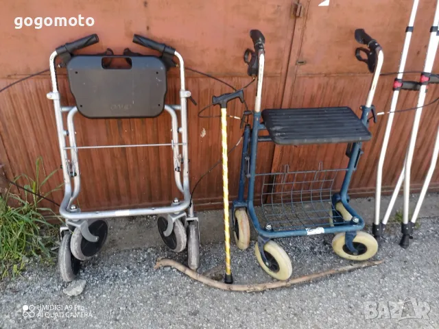 Патерици, патерица, канадка, ролатор, проходилка, бастун, канадки помощни средства , снимка 5 - Патерици - 50149694