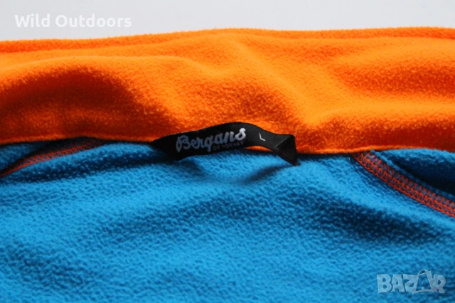 BERGANS OF NORWAY - мъжка поларена горница, размер L, снимка 5 - Спортни дрехи, екипи - 53487871