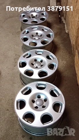 Джанти за Audi 5x112 16 7j ET45-57.1 мм. , снимка 2 - Гуми и джанти - 53235089