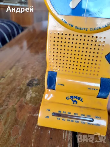 Радио часовник Camel, снимка 3 - Антикварни и старинни предмети - 50095209