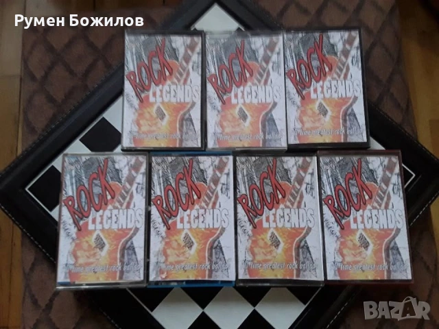 10 добри и разнообразни касети с ХАРД РОК, снимка 3 - Аудио касети - 53641556