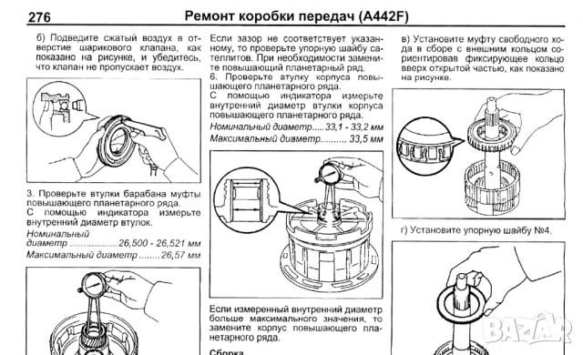 Тойота-авт. скоростни кутии-принцип на работа,устройство ,диагностика и ремонт /на CD/, снимка 7 - Специализирана литература - 54213951