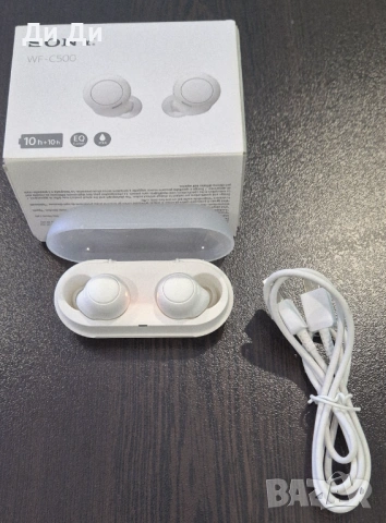 Безжични слушалки Sony WF-C500, снимка 2 - Bluetooth слушалки - 53656172