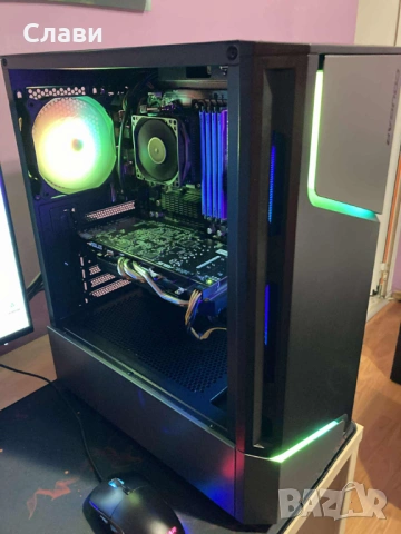 Геймърски компютър AMD FX 8370E 8x4,30Ghz, NVIDIA ASUS GTX 660, 16GB RAM, SSD, Windows 11, снимка 5 - Геймърски - 53301158