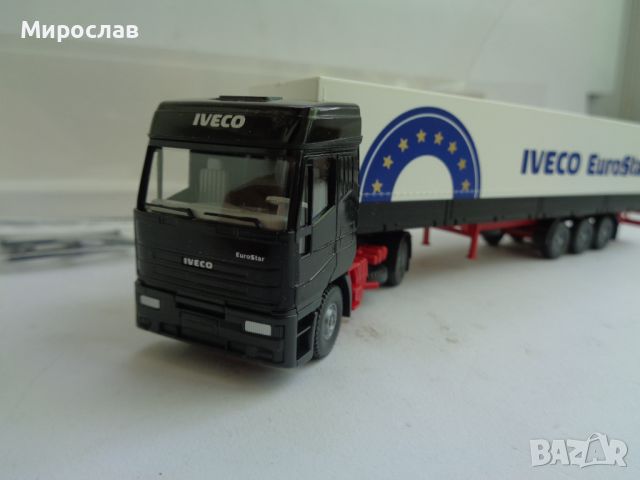 WIKING H0 1/87 IVECO EURO STAR МОДЕЛ КАМИОН КОЛИЧКА ТИР, снимка 5 - Колекции - 45862752