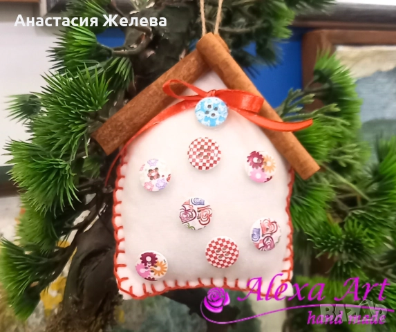 Коледни къщички, снимка 2 - Декорация за дома - 52320823