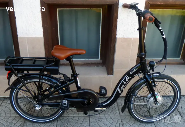 Електрически ЕНИК Изи- сгъваем "пони" ! На 170 км. Като НОВ ! 20 цола !, снимка 10 - Велосипеди - 50243616