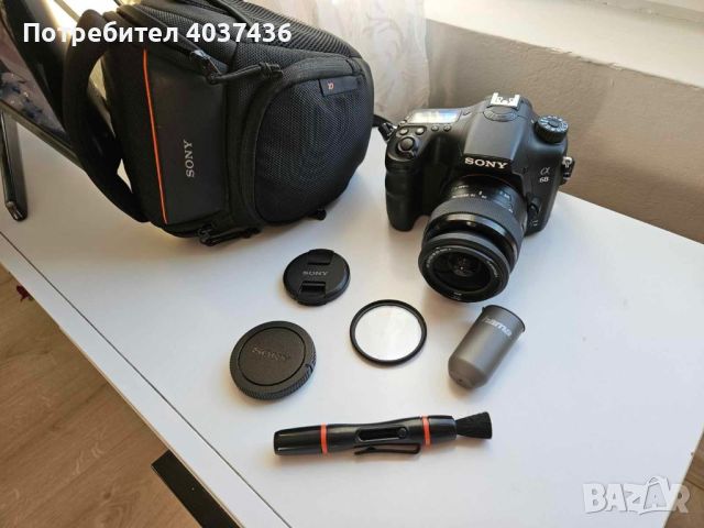 фотоапарат Sony alpha 68 като нов , снимка 8 - Фотоапарати - 45308051