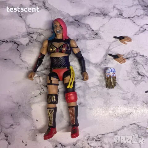 Екшън фигура WWE Asuka Аска Empress of Tomorrow Elite Collection figure играчка Mattel, снимка 5 - Колекции - 48513066