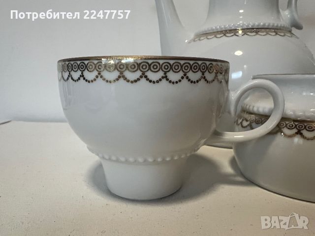 Сервиз за чай порцелан, снимка 2 - Сервизи - 45874264