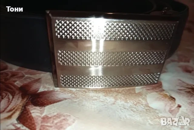 Нов Стилен Мъжки Колан Изцяло от Естествена Кожа 130см., снимка 9 - Колани - 52790927